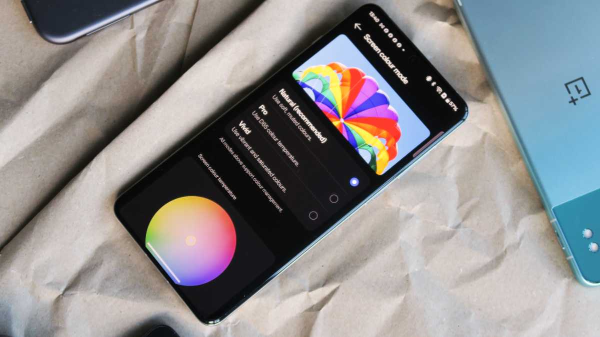OnePlus 13 Revisión de la configuración del color