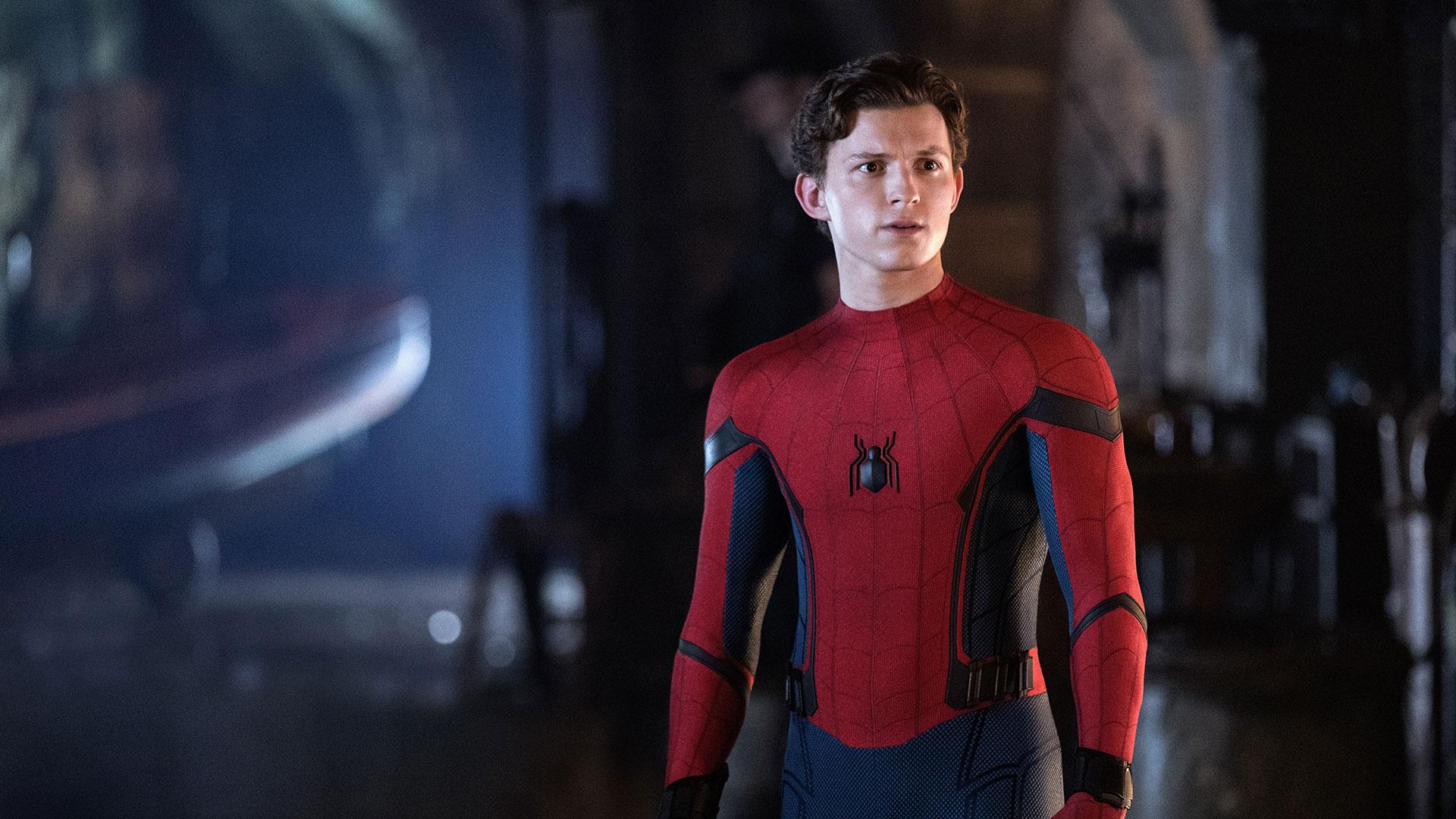 Tom Holland como Spider-Man